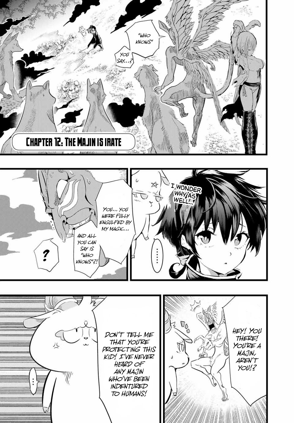 Tensei Shitara dai Nana Ouji dattanode, Kimamani Majutsu o Kiwamemasu Chapter 12 page 2 - Chapter 12: The majin is irate