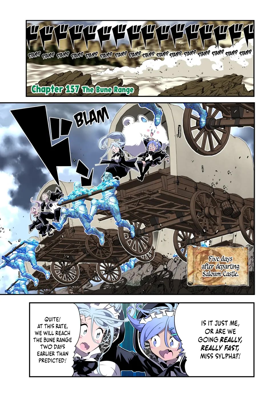 Tensei Shitara dai Nana Ouji dattanode, Kimamani Majutsu o Kiwamemasu Chapter 157 page 1 - Chapter 157