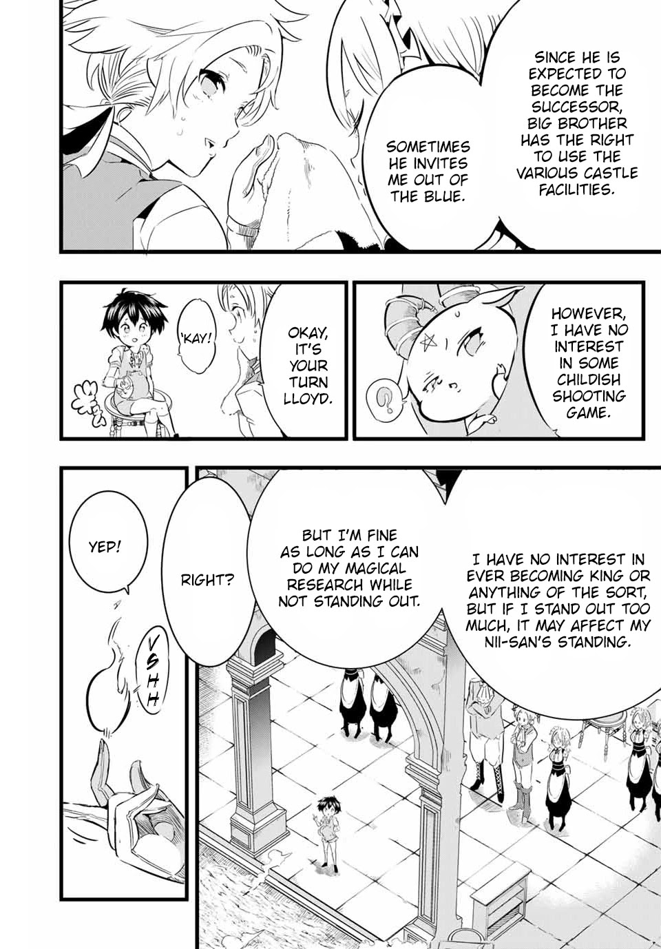 Tensei Shitara dai Nana Ouji dattanode, Kimamani Majutsu o Kiwamemasu Chapter 2 page 13 - Chapter 2: Big brother is plotting something
