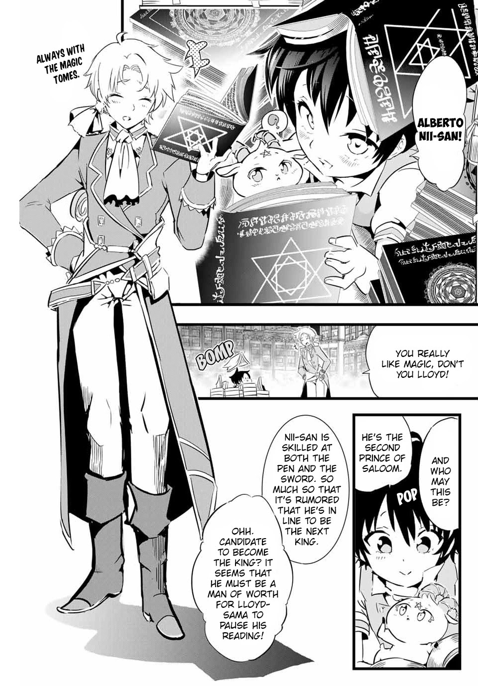 Tensei Shitara dai Nana Ouji dattanode, Kimamani Majutsu o Kiwamemasu Chapter 2 page 9 - Chapter 2: Big brother is plotting something