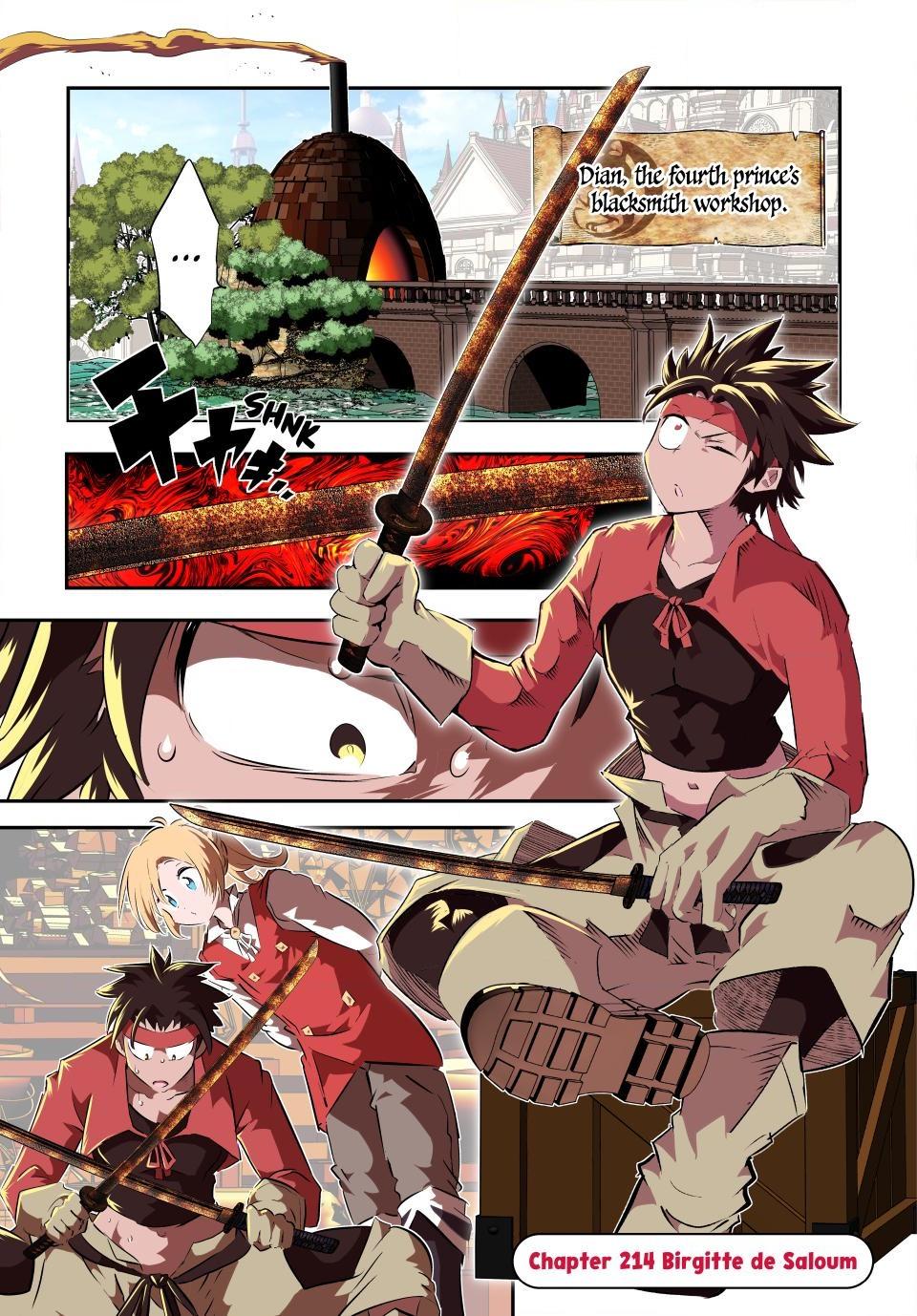 Tensei Shitara dai Nana Ouji dattanode, Kimamani Majutsu o Kiwamemasu Chapter 214 page 1 - Chapter 214