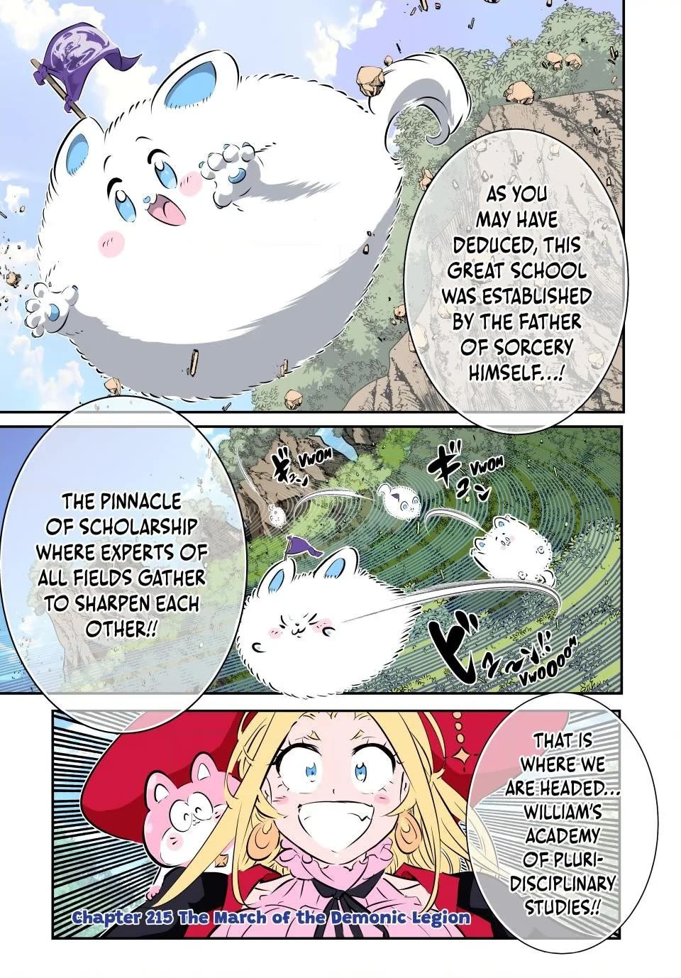 Tensei Shitara dai Nana Ouji dattanode, Kimamani Majutsu o Kiwamemasu Chapter 215 page 1 - Chapter 215: The March of the Demonic Legion