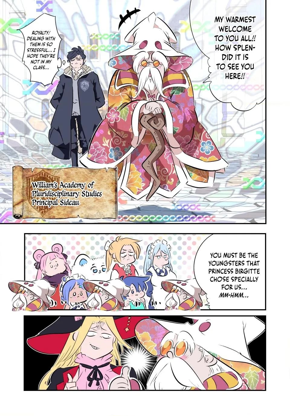 Tensei Shitara dai Nana Ouji dattanode, Kimamani Majutsu o Kiwamemasu Chapter 216 page 11 - Chapter 216: William’s Academy of Pluridisciplinary Studies