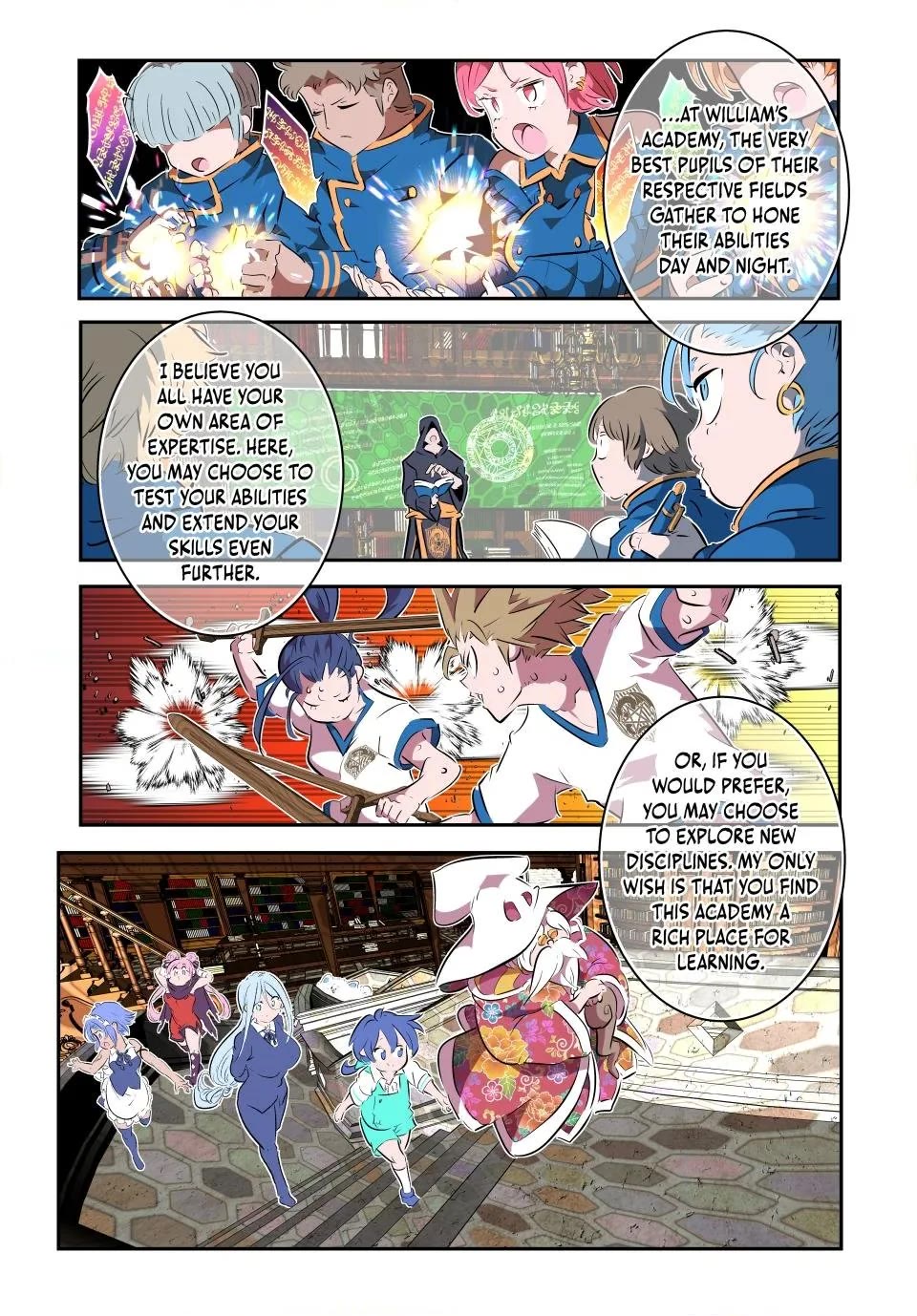 Tensei Shitara dai Nana Ouji dattanode, Kimamani Majutsu o Kiwamemasu Chapter 216 page 13 - Chapter 216: William’s Academy of Pluridisciplinary Studies