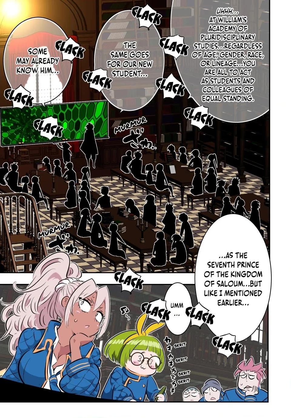 Tensei Shitara dai Nana Ouji dattanode, Kimamani Majutsu o Kiwamemasu Chapter 216 page 21 - Chapter 216: William’s Academy of Pluridisciplinary Studies
