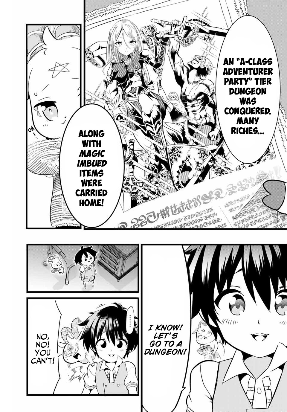 Tensei Shitara dai Nana Ouji dattanode, Kimamani Majutsu o Kiwamemasu Chapter 3 page 3 - Chapter 3: We encountered an Adventurer
