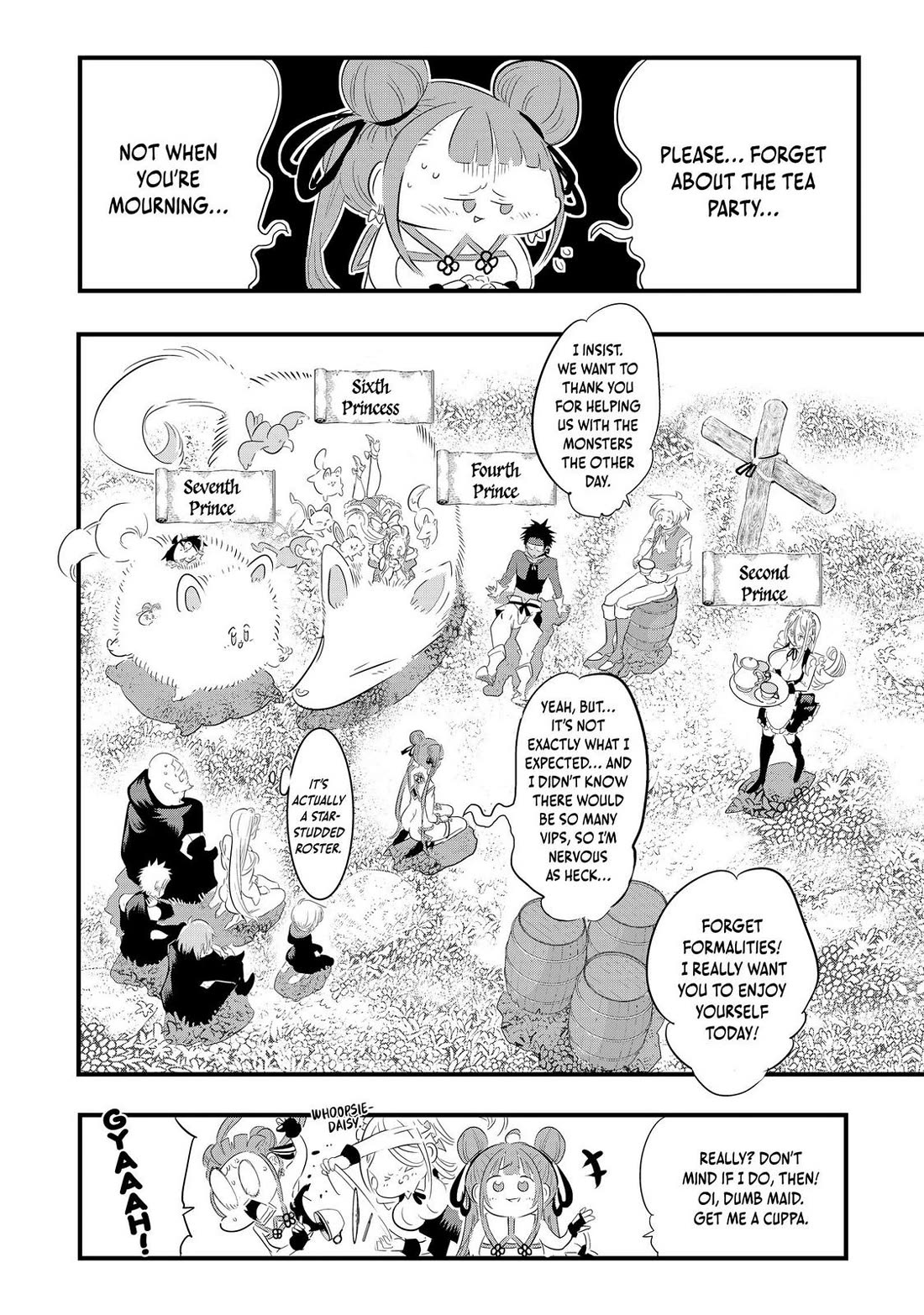 Tensei Shitara dai Nana Ouji dattanode, Kimamani Majutsu o Kiwamemasu Chapter 41 page 10 - Chapter 41