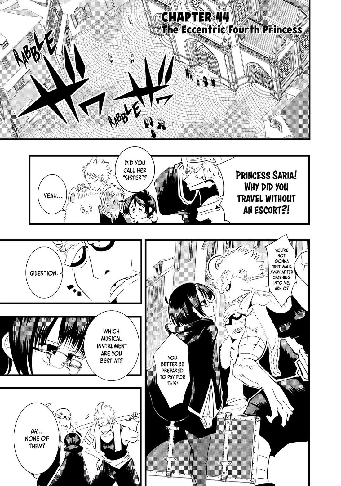 Tensei Shitara dai Nana Ouji dattanode, Kimamani Majutsu o Kiwamemasu Chapter 44 page 1 - Chapter 44