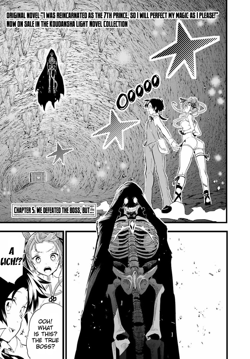 Tensei Shitara dai Nana Ouji dattanode, Kimamani Majutsu o Kiwamemasu Chapter 5 page 2 - Chapter 5: We defeated the boss, but...