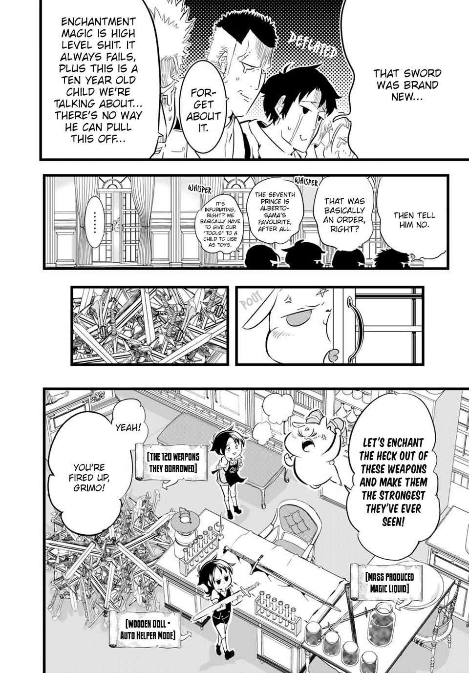 Tensei Shitara dai Nana Ouji dattanode, Kimamani Majutsu o Kiwamemasu Chapter 7 page 13 - Chapter 7: I will test my Enchanting Magic