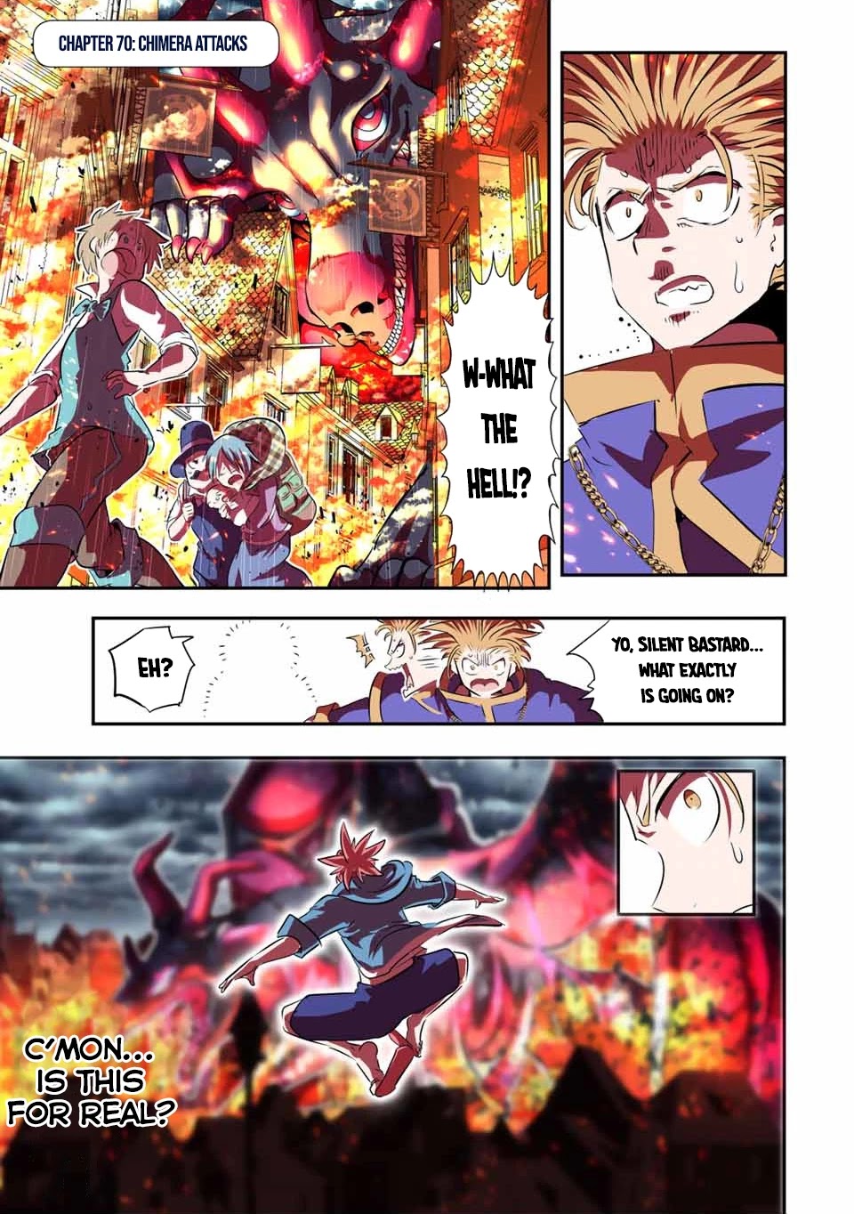 Tensei Shitara dai Nana Ouji dattanode, Kimamani Majutsu o Kiwamemasu Chapter 70 page 1 - Chapter 70