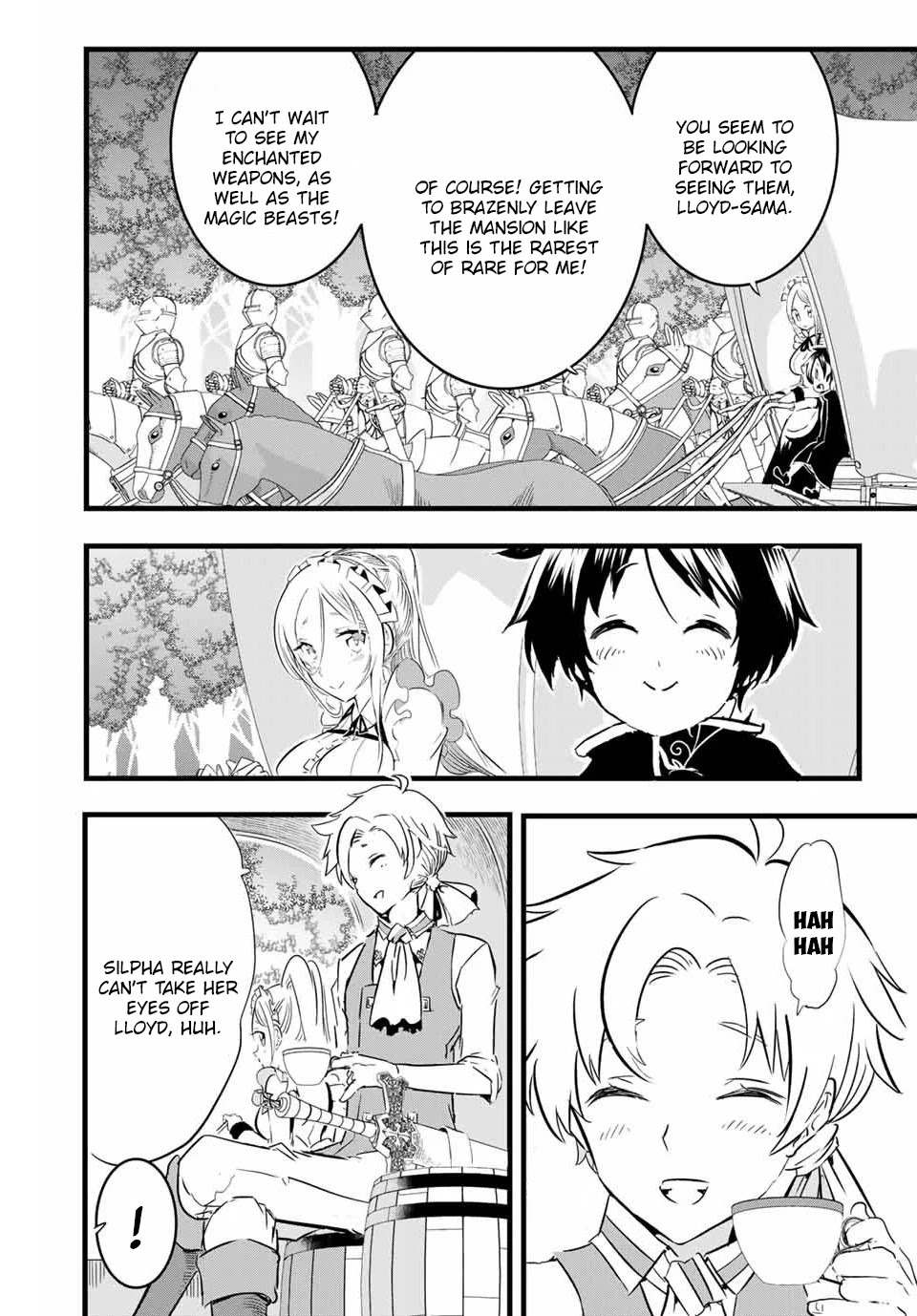 Tensei Shitara dai Nana Ouji dattanode, Kimamani Majutsu o Kiwamemasu Chapter 8 page 3 - Chapter 8: On the way to hunt Magical Beasts