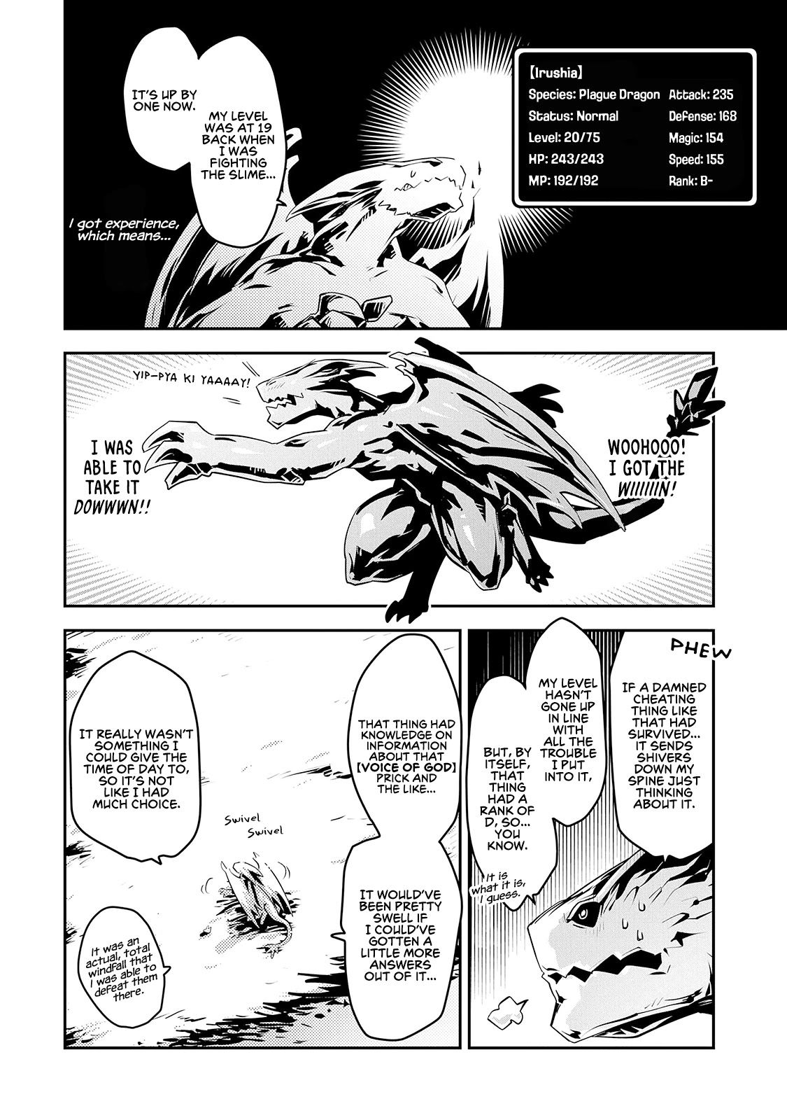 Tensei Shitara Dragon no Tamago Datta - Saikyou Igai Mezasa Nee Chapter 20 page 3 - Chapter 20