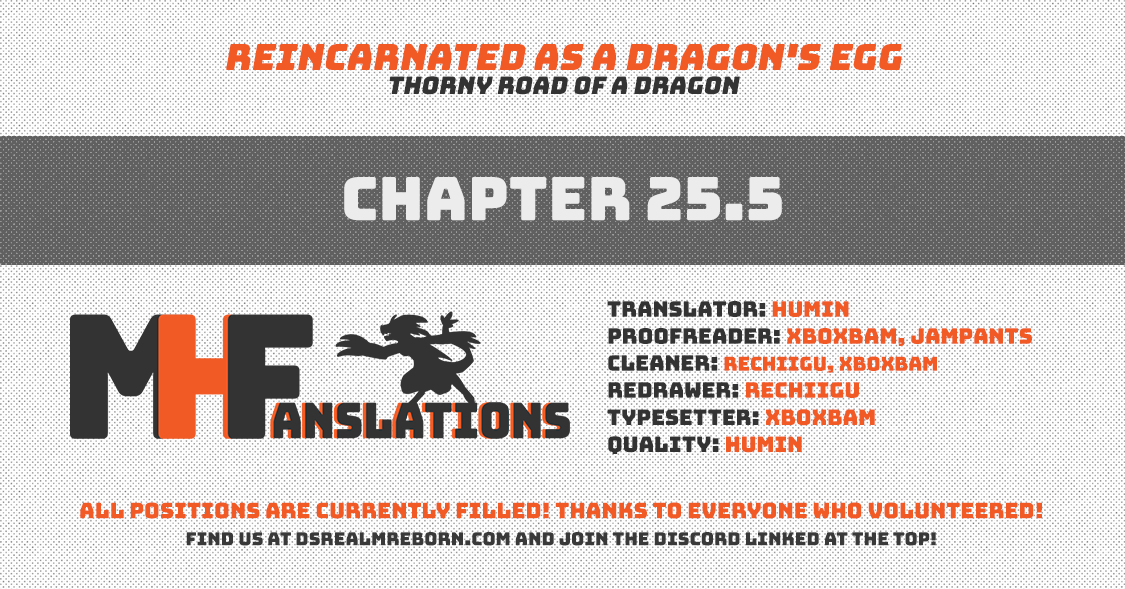 Tensei Shitara Dragon no Tamago Datta - Saikyou Igai Mezasa Nee Chapter 25.5 page 1 - Chapter 25.5