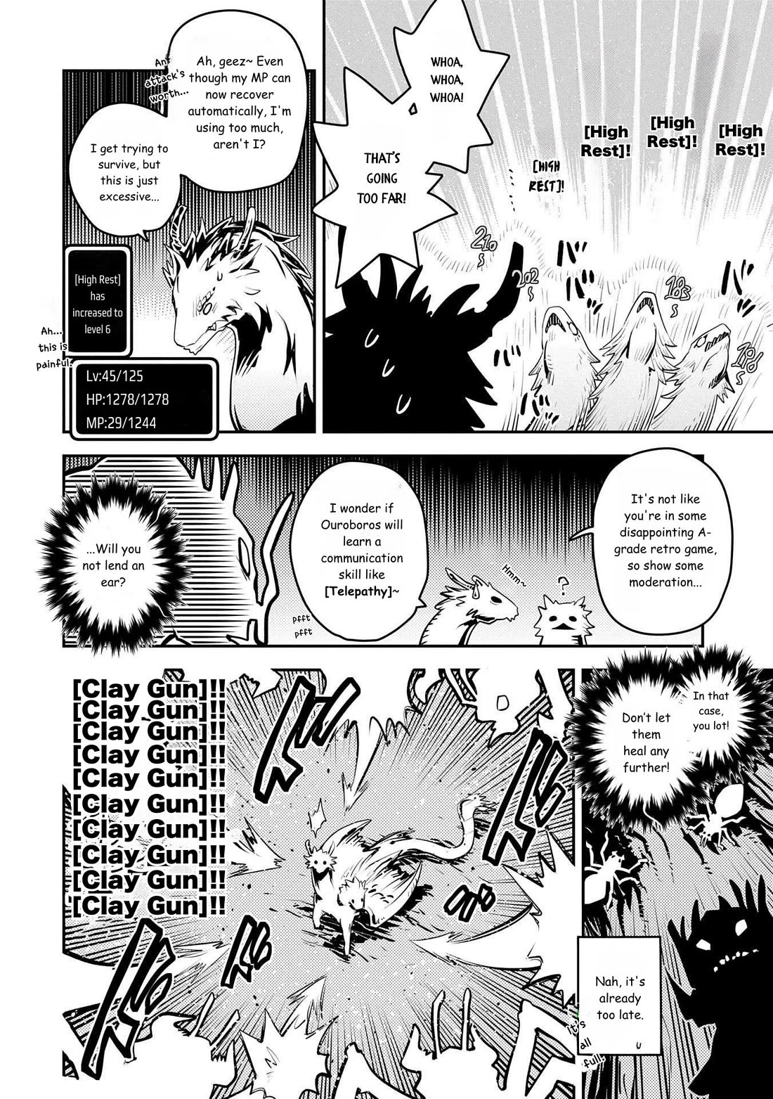 Tensei Shitara Dragon no Tamago Datta - Saikyou Igai Mezasa Nee Chapter 42 page 8 - Chapter 42