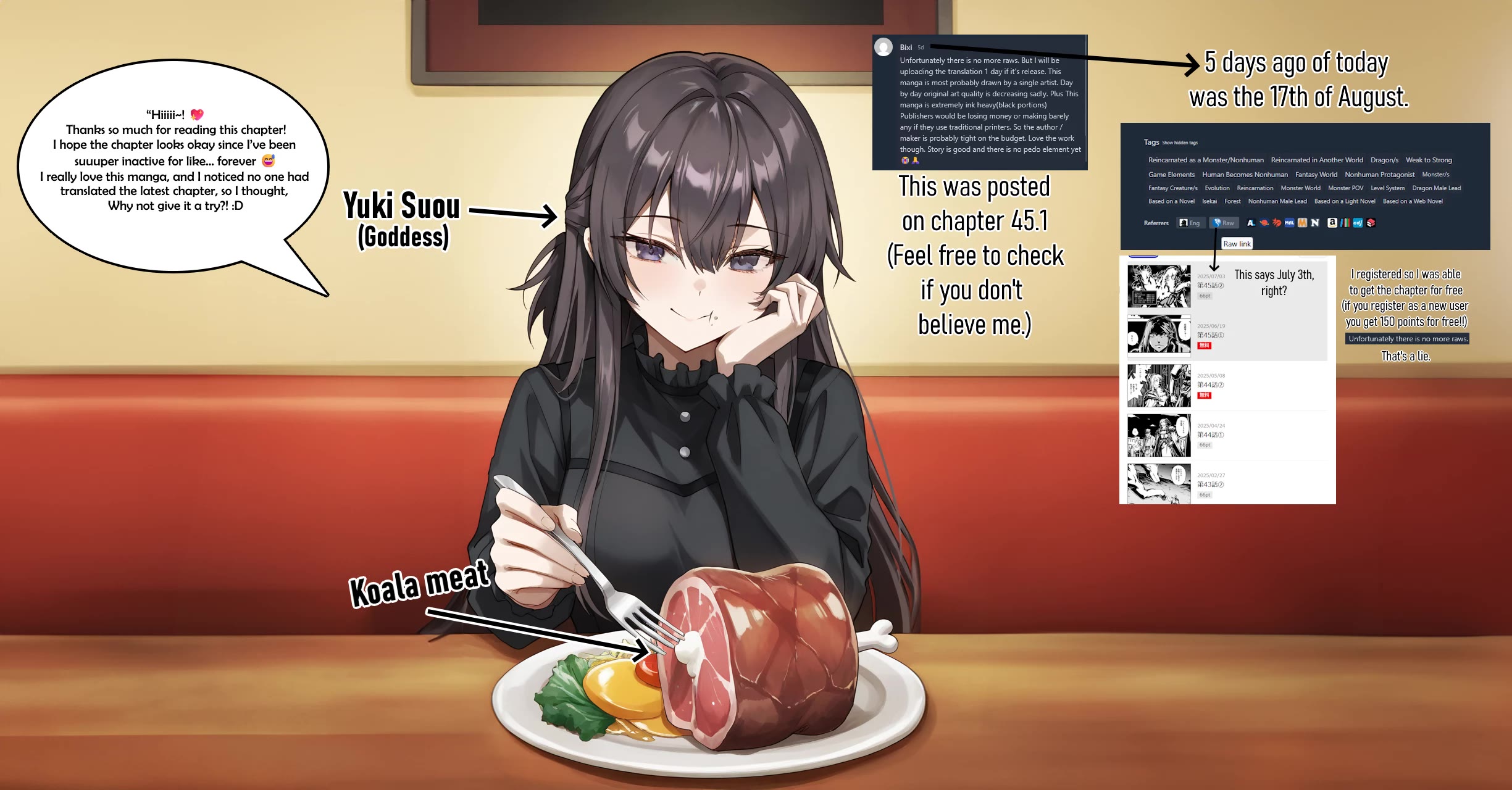 Tensei Shitara Dragon no Tamago Datta - Saikyou Igai Mezasa Nee Chapter 45.2 page 13 - Chapter 45.2