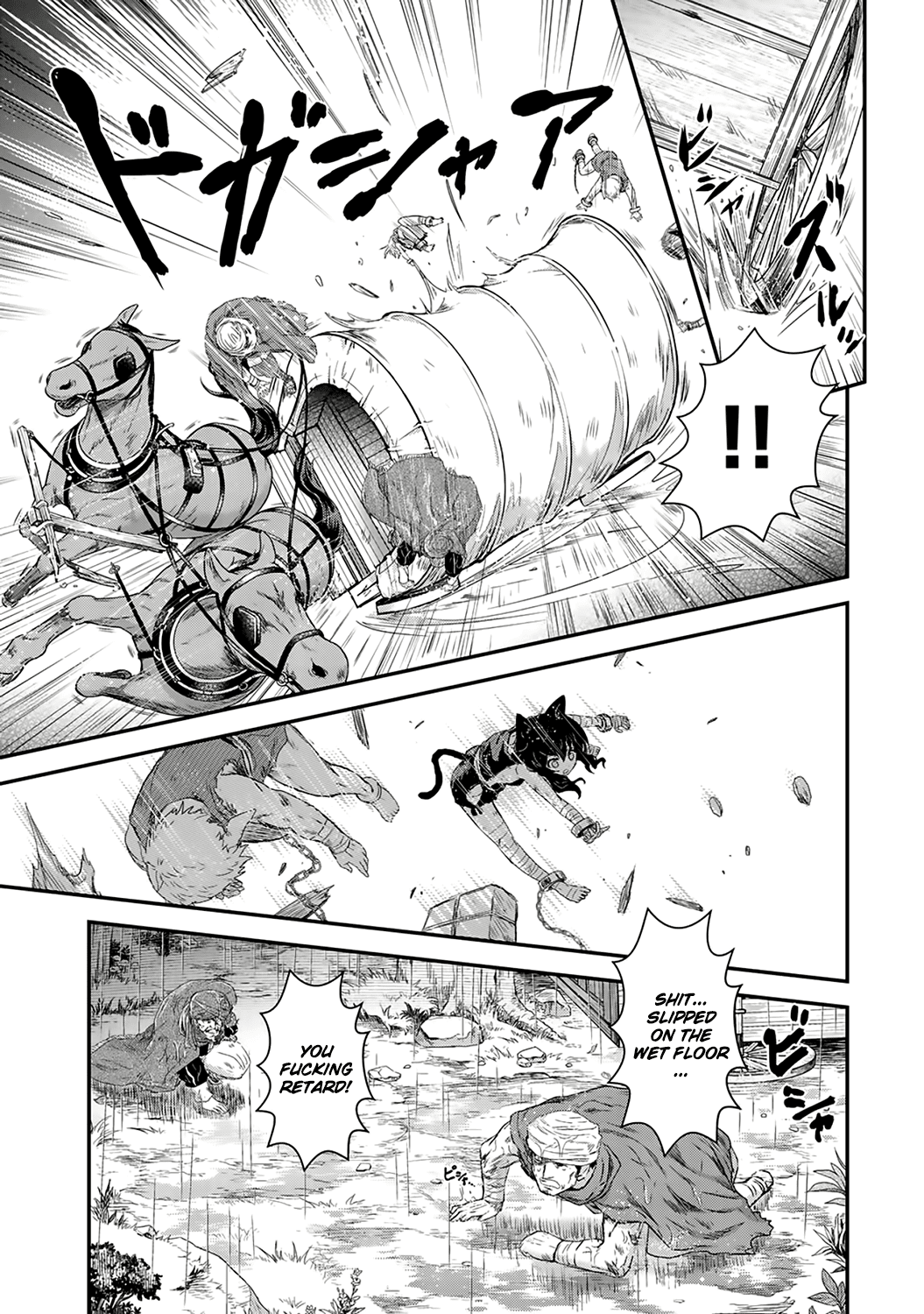Tensei Shitara Ken deshita Chapter 1 page 11 - Chapter 1: Nameless Black Cat