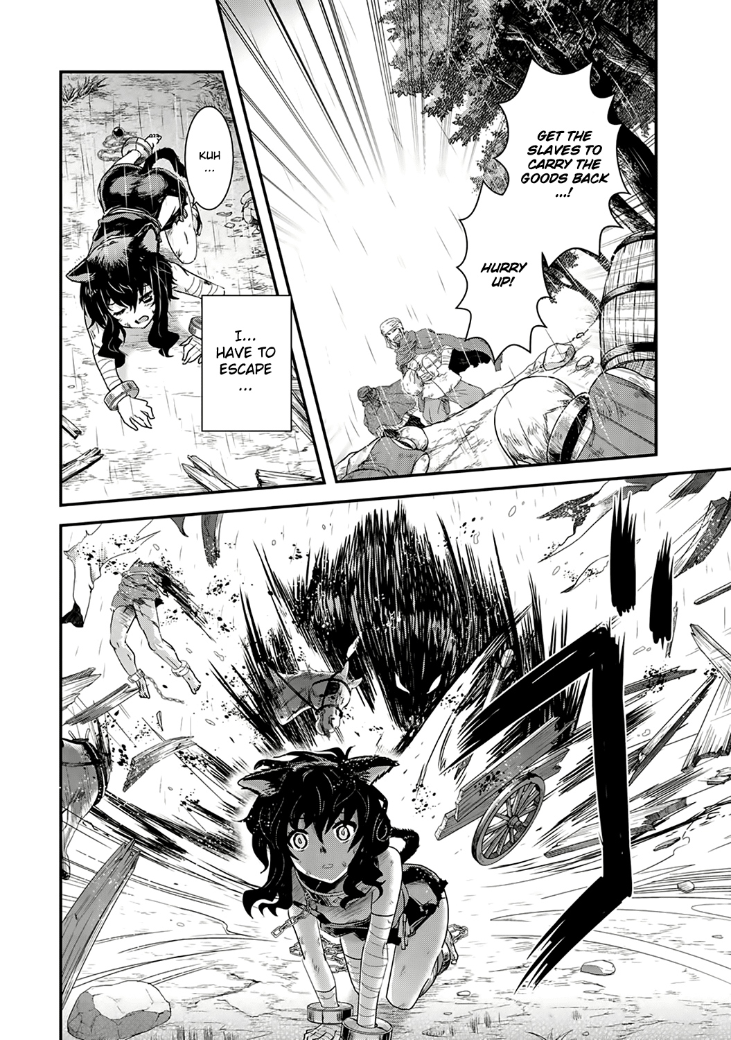Tensei Shitara Ken deshita Chapter 1 page 12 - Chapter 1: Nameless Black Cat