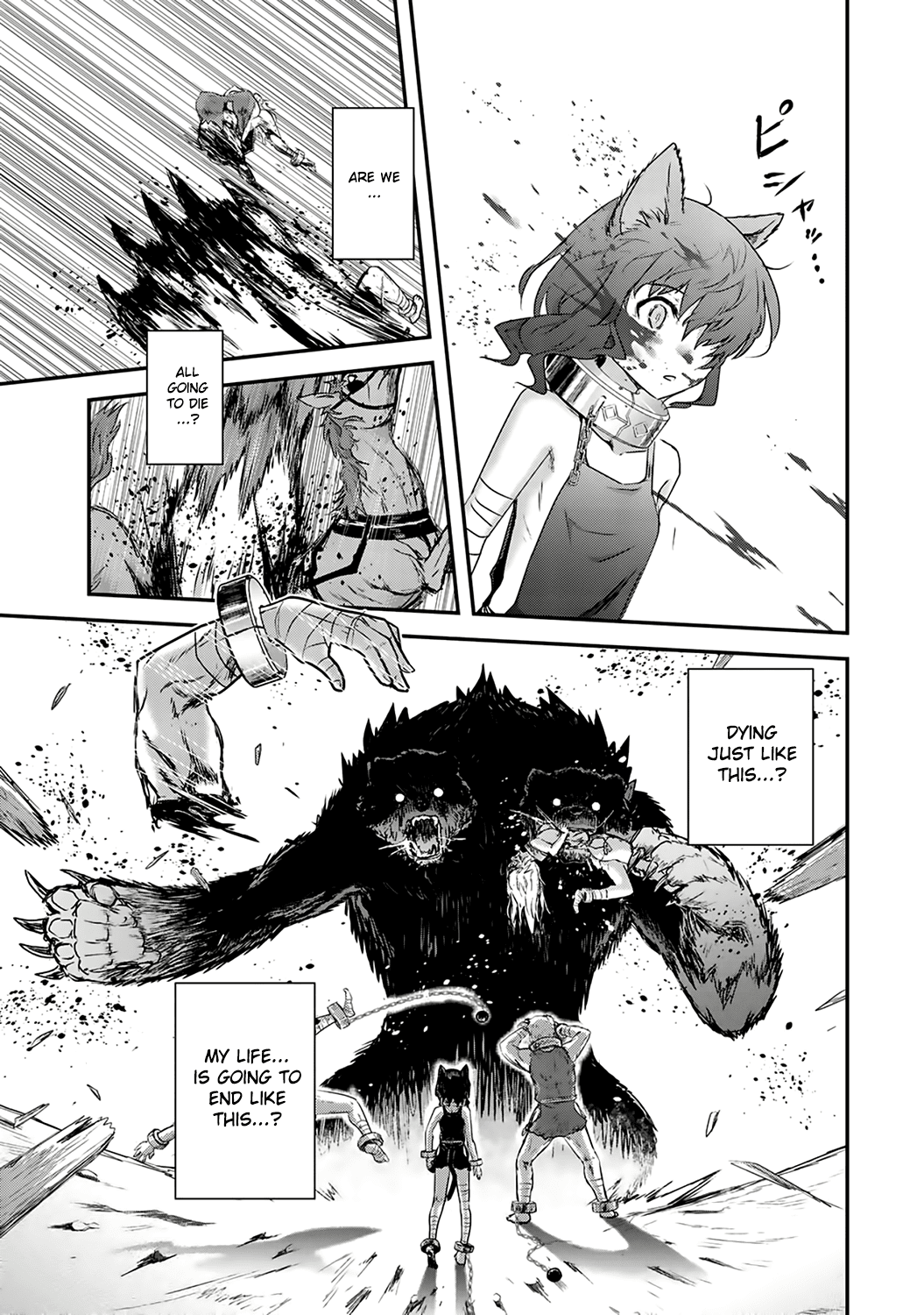 Tensei Shitara Ken deshita Chapter 1 page 15 - Chapter 1: Nameless Black Cat