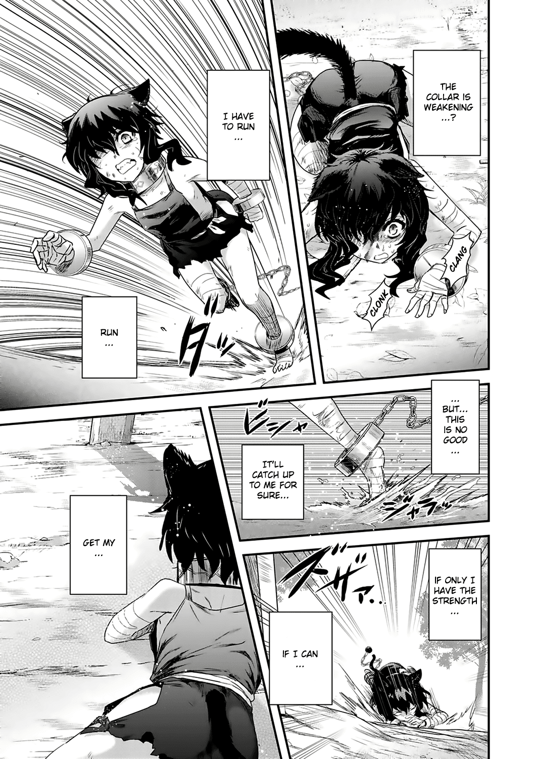 Tensei Shitara Ken deshita Chapter 1 page 17 - Chapter 1: Nameless Black Cat