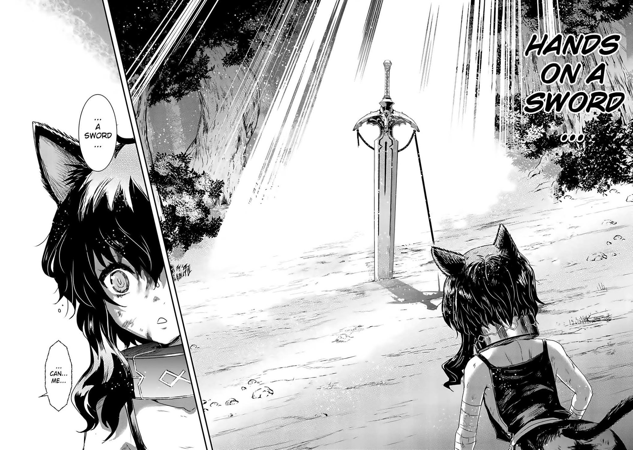 Tensei Shitara Ken deshita Chapter 1 page 18 - Chapter 1: Nameless Black Cat