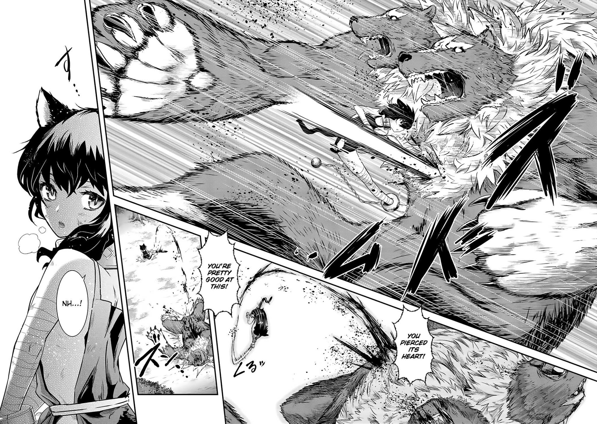 Tensei Shitara Ken deshita Chapter 1 page 23 - Chapter 1: Nameless Black Cat