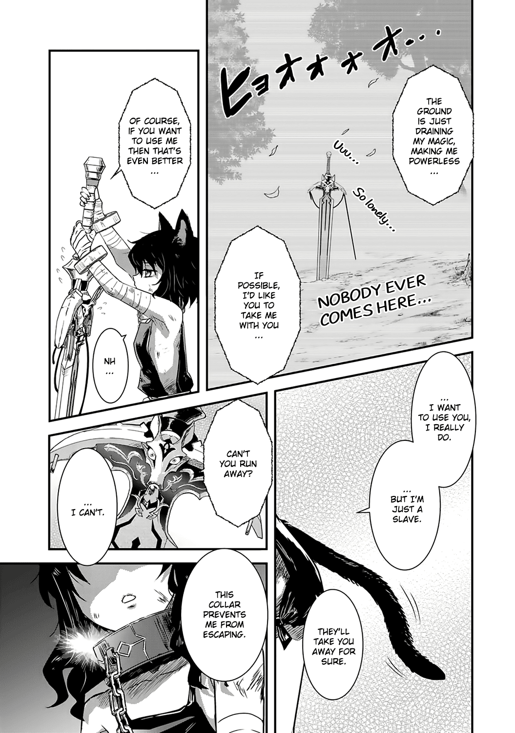 Tensei Shitara Ken deshita Chapter 1 page 25 - Chapter 1: Nameless Black Cat