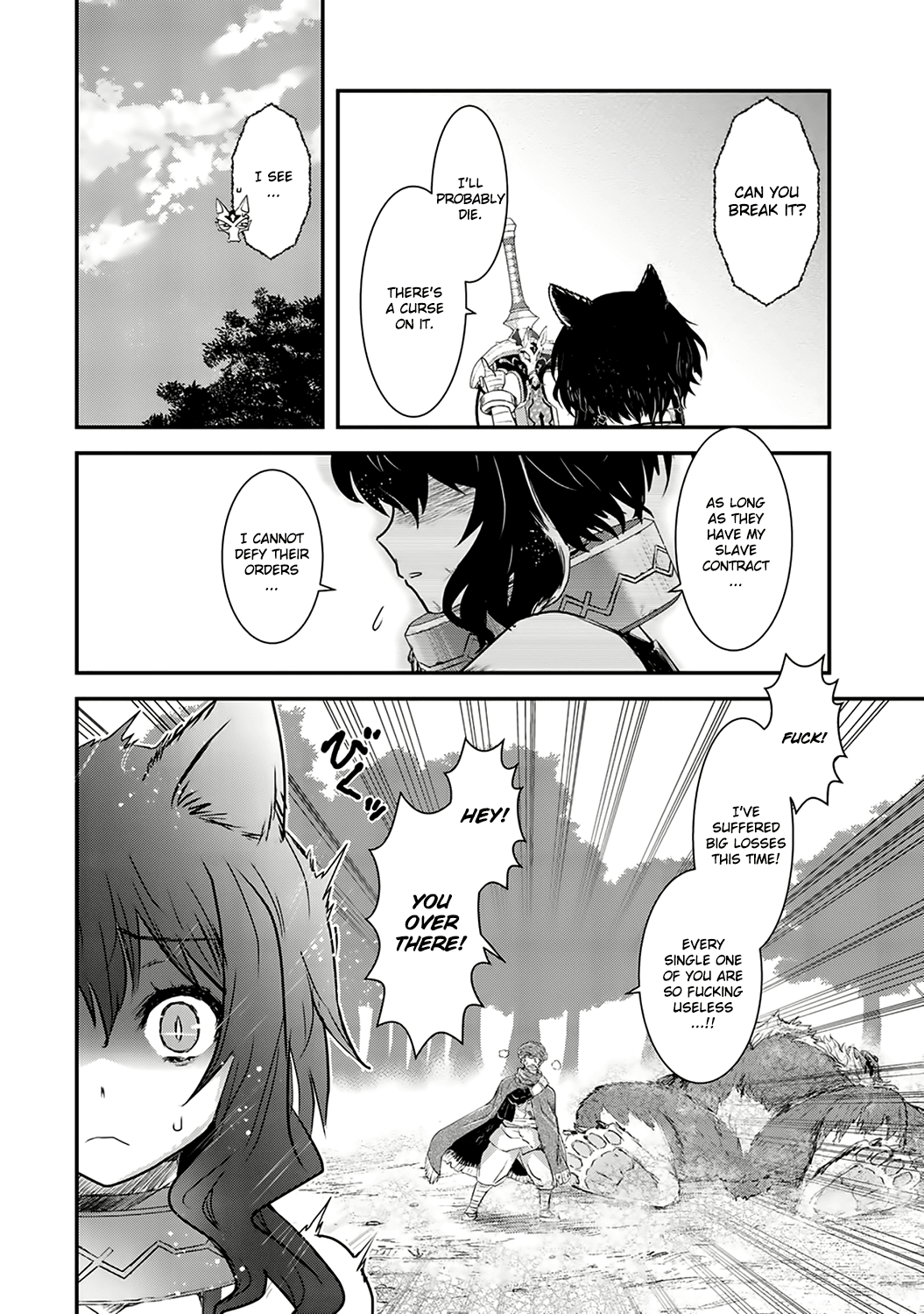 Tensei Shitara Ken deshita Chapter 1 page 26 - Chapter 1: Nameless Black Cat