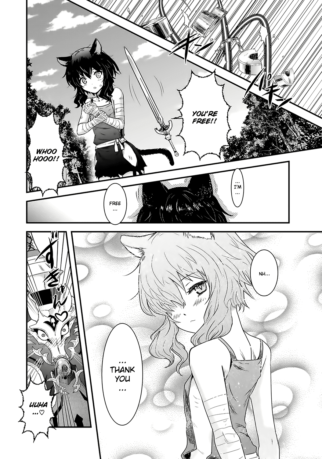 Tensei Shitara Ken deshita Chapter 1 page 30 - Chapter 1: Nameless Black Cat