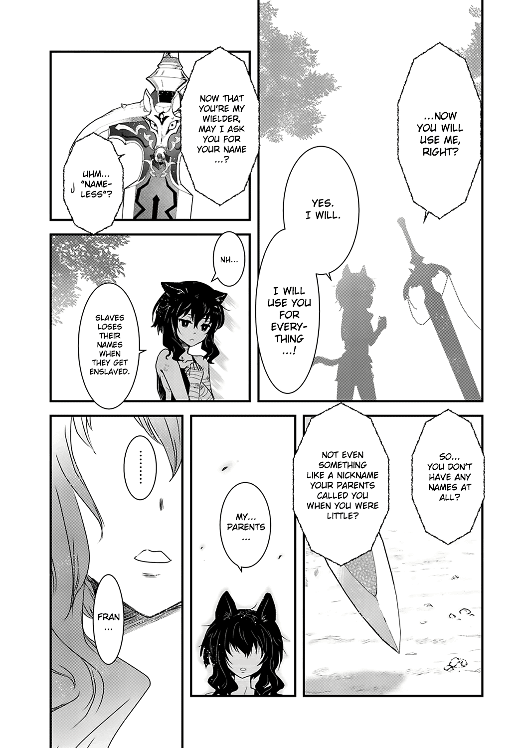 Tensei Shitara Ken deshita Chapter 1 page 31 - Chapter 1: Nameless Black Cat