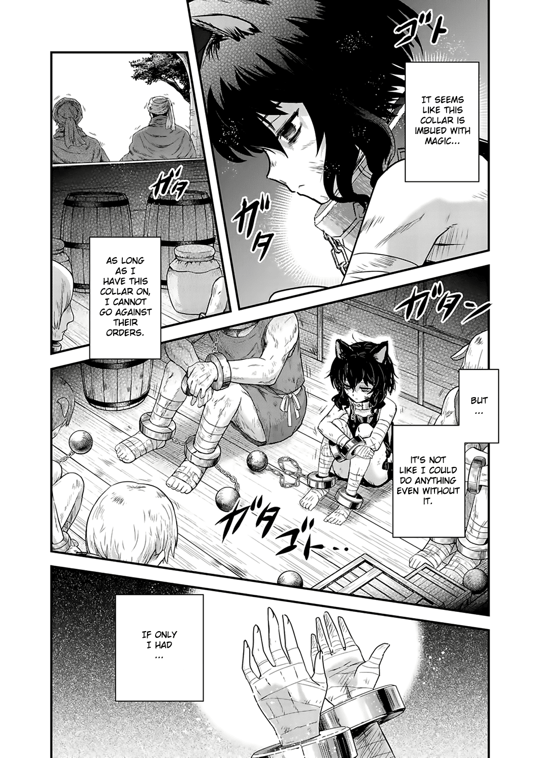 Tensei Shitara Ken deshita Chapter 1 page 5 - Chapter 1: Nameless Black Cat