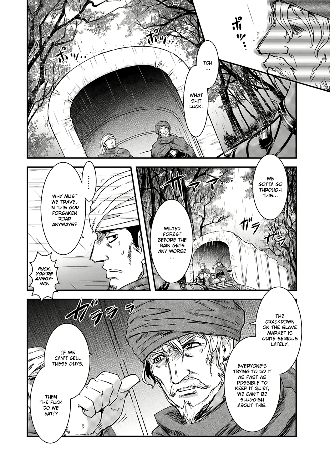 Tensei Shitara Ken deshita Chapter 1 page 8 - Chapter 1: Nameless Black Cat