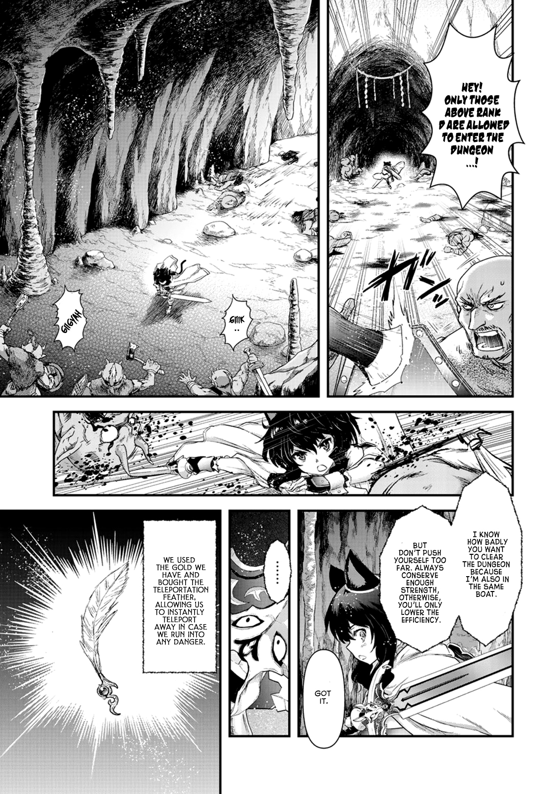 Tensei Shitara Ken deshita Chapter 10 page 12 - Chapter 10: Capturing the Goblin Dungeon