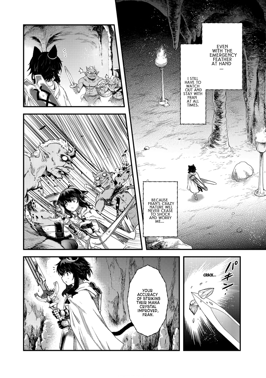 Tensei Shitara Ken deshita Chapter 10 page 13 - Chapter 10: Capturing the Goblin Dungeon