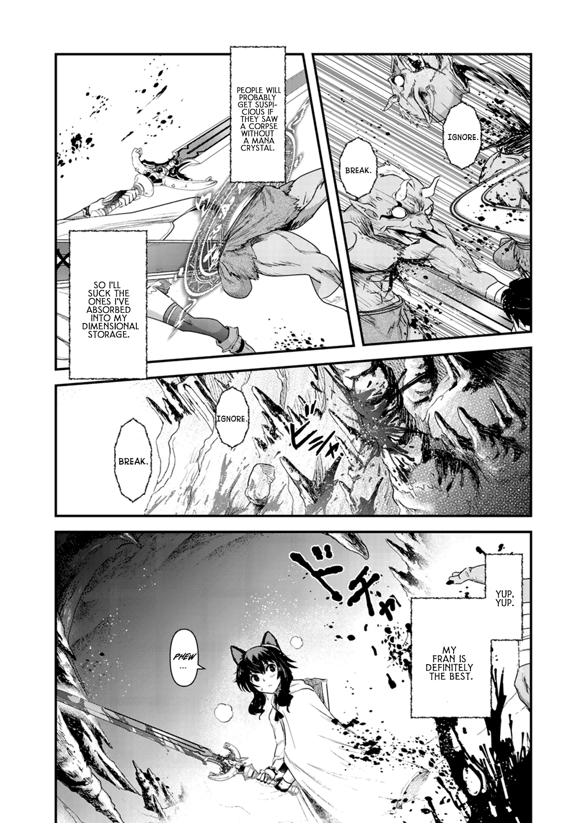 Tensei Shitara Ken deshita Chapter 10 page 16 - Chapter 10: Capturing the Goblin Dungeon