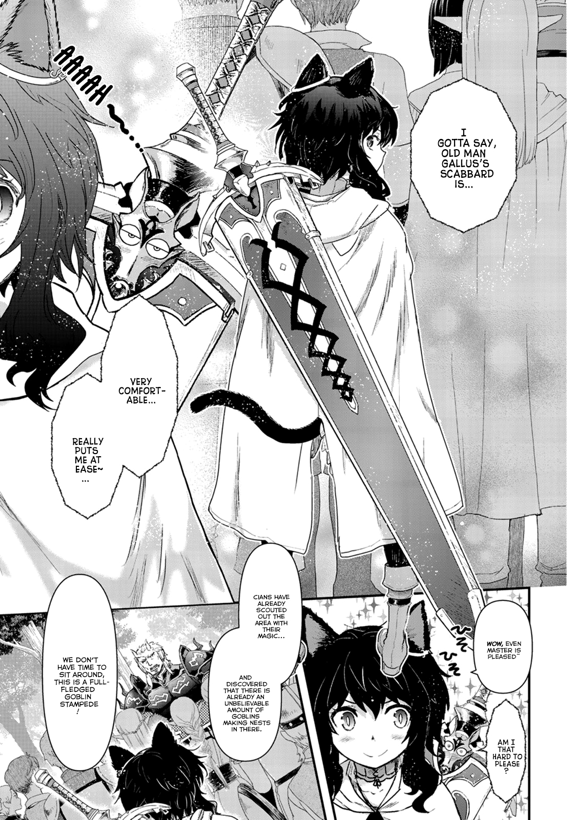 Tensei Shitara Ken deshita Chapter 10 page 4 - Chapter 10: Capturing the Goblin Dungeon
