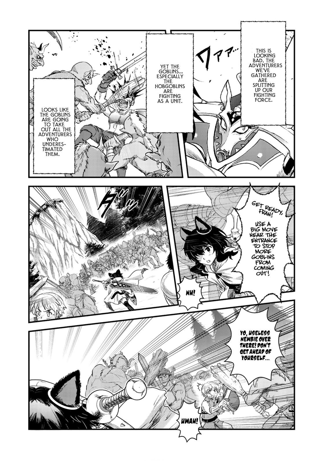 Tensei Shitara Ken deshita Chapter 10 page 7 - Chapter 10: Capturing the Goblin Dungeon