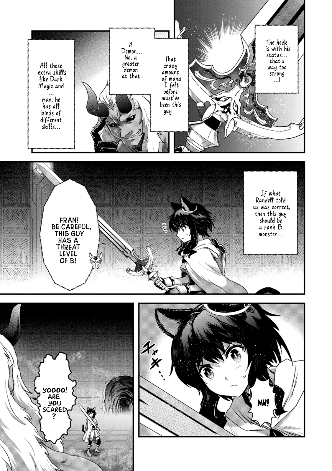 Tensei Shitara Ken deshita Chapter 11 page 4 - Chapter 11: Even Match