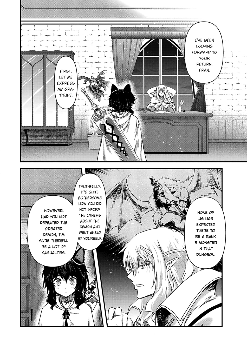 Tensei Shitara Ken deshita Chapter 14 page 3 - Chapter 14: Truth by Falsehood