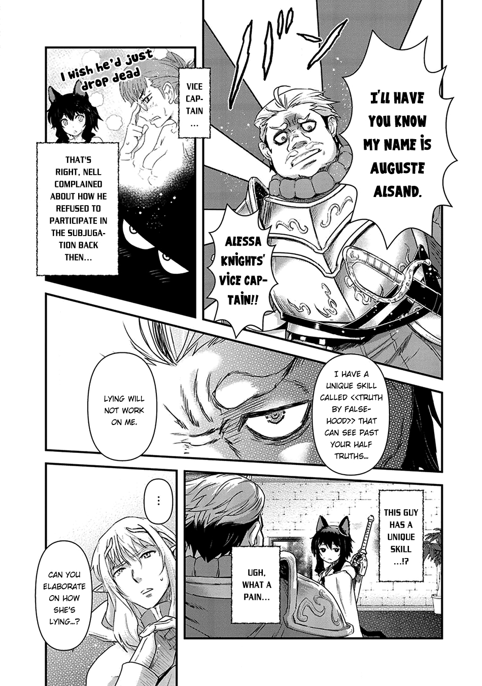 Tensei Shitara Ken deshita Chapter 14 page 8 - Chapter 14: Truth by Falsehood