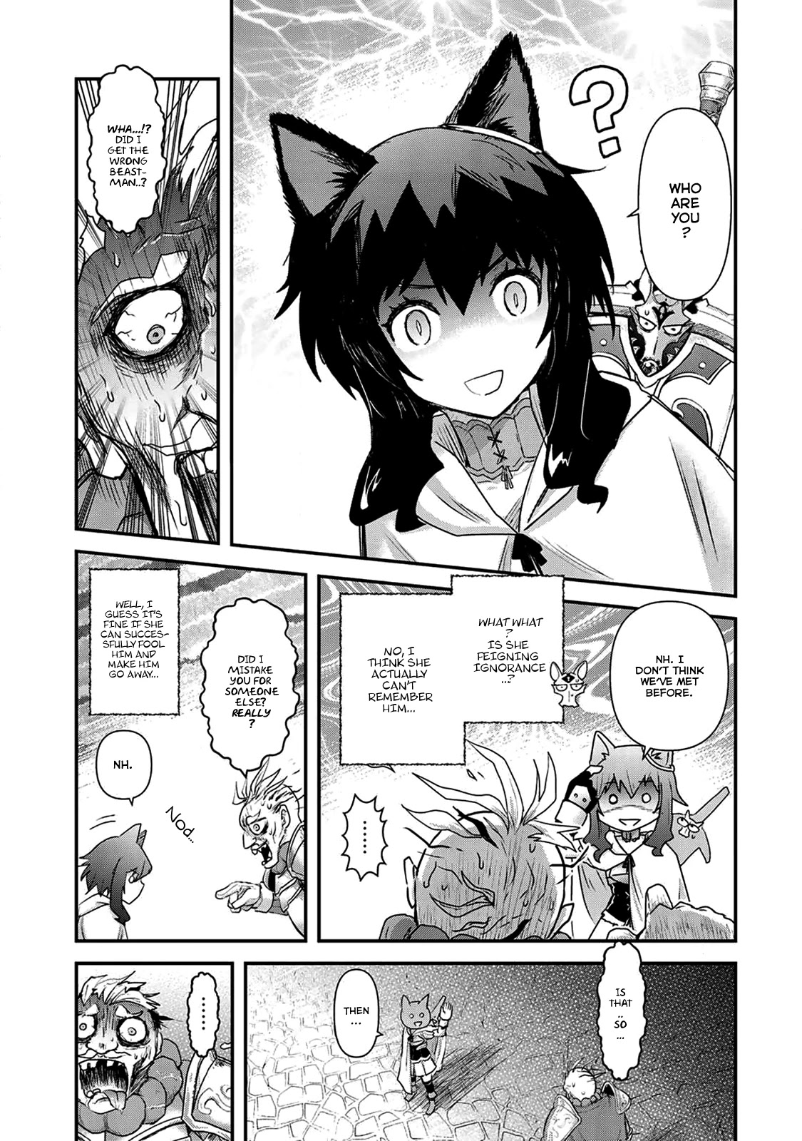 Tensei Shitara Ken deshita Chapter 15 page 13 - Chapter 15: Blue Cats are...Enemies!