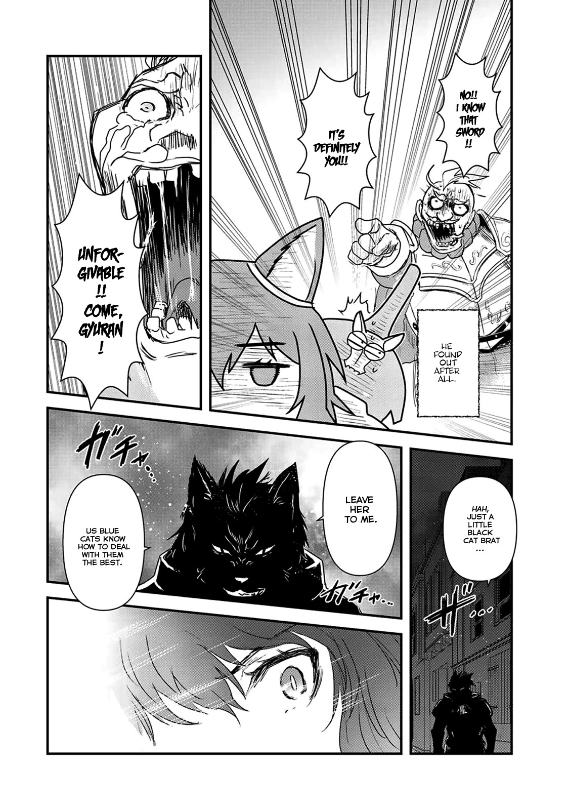 Tensei Shitara Ken deshita Chapter 15 page 14 - Chapter 15: Blue Cats are...Enemies!