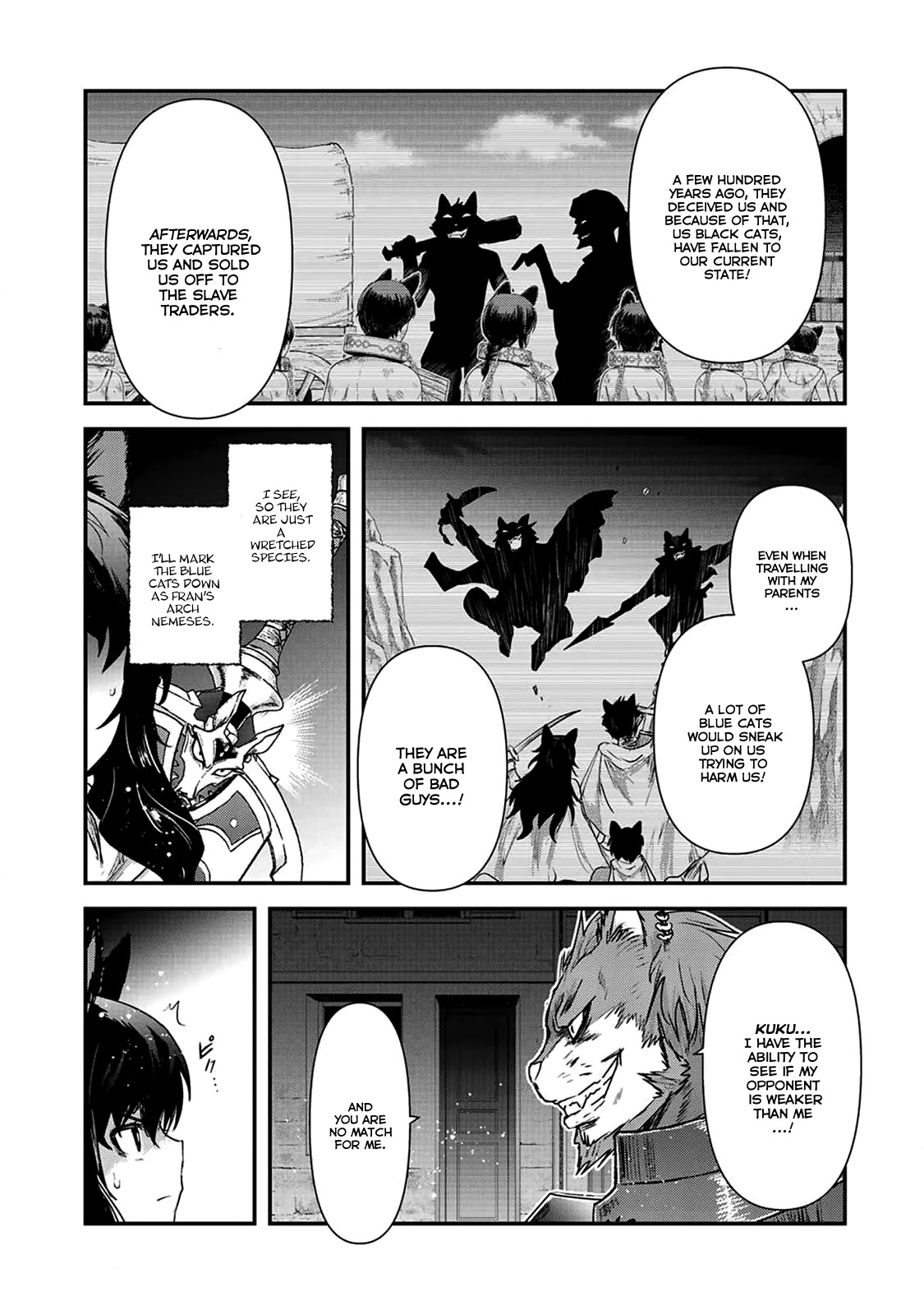 Tensei Shitara Ken deshita Chapter 15 page 17 - Chapter 15: Blue Cats are...Enemies!