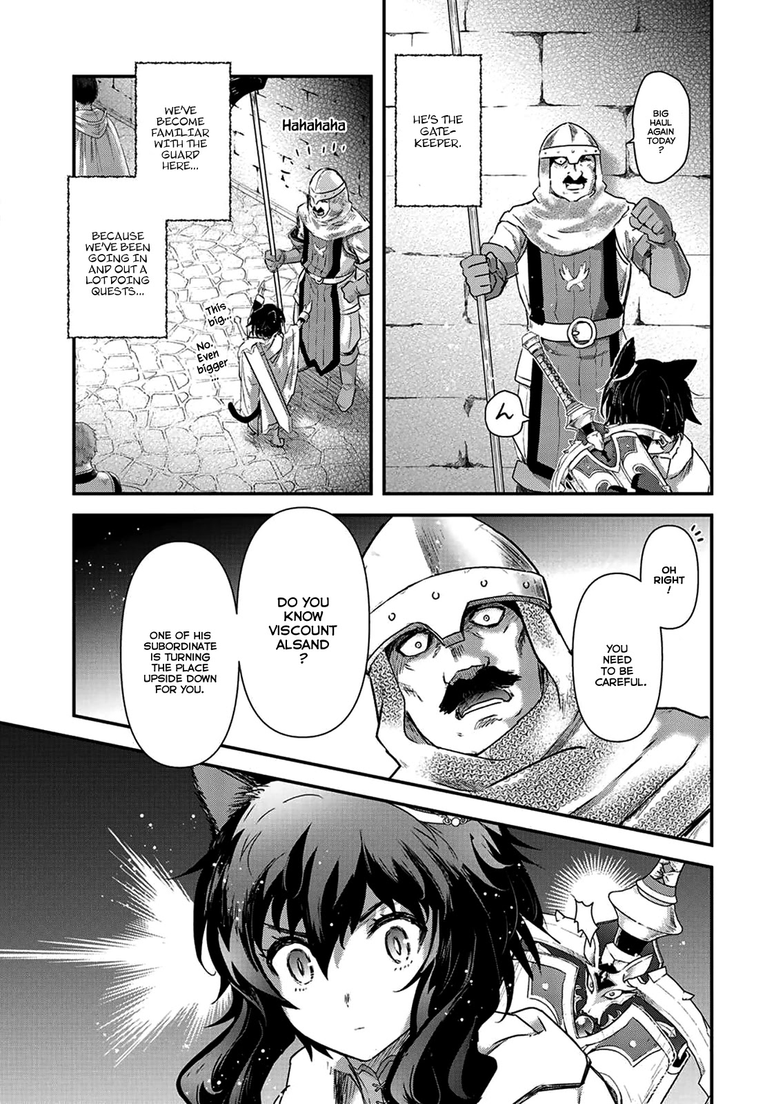 Tensei Shitara Ken deshita Chapter 15 page 7 - Chapter 15: Blue Cats are...Enemies!