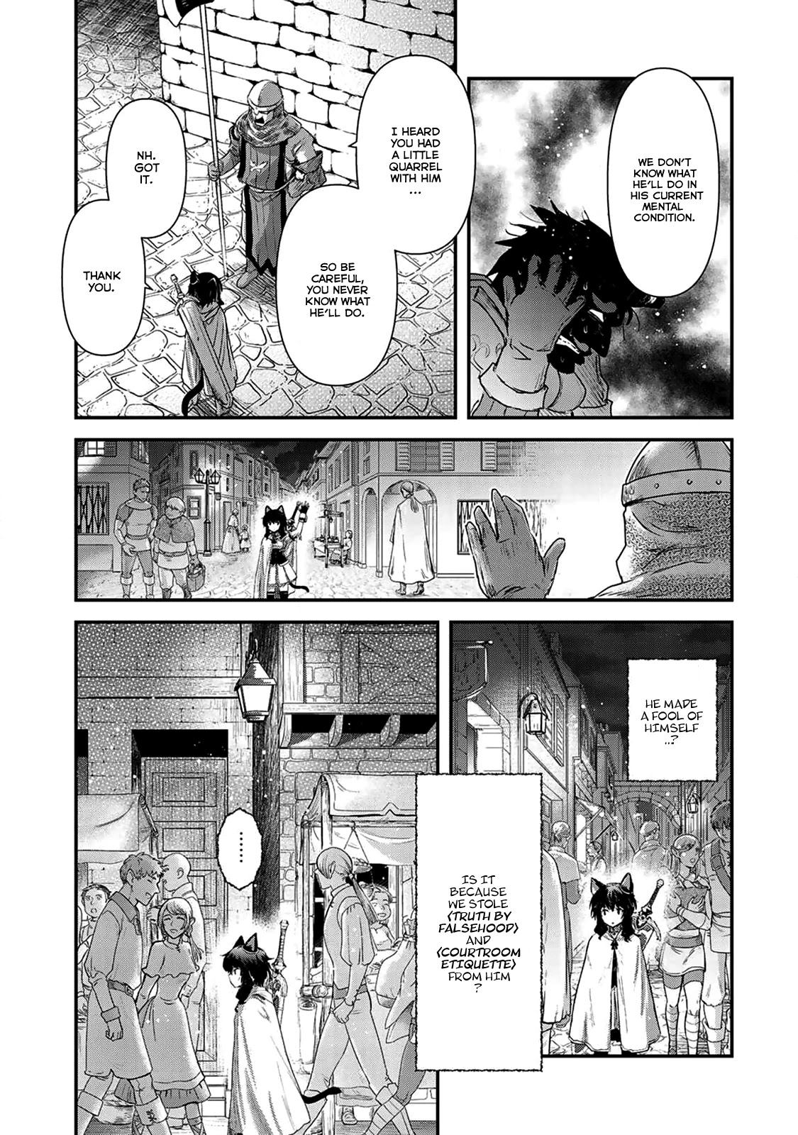 Tensei Shitara Ken deshita Chapter 15 page 9 - Chapter 15: Blue Cats are...Enemies!