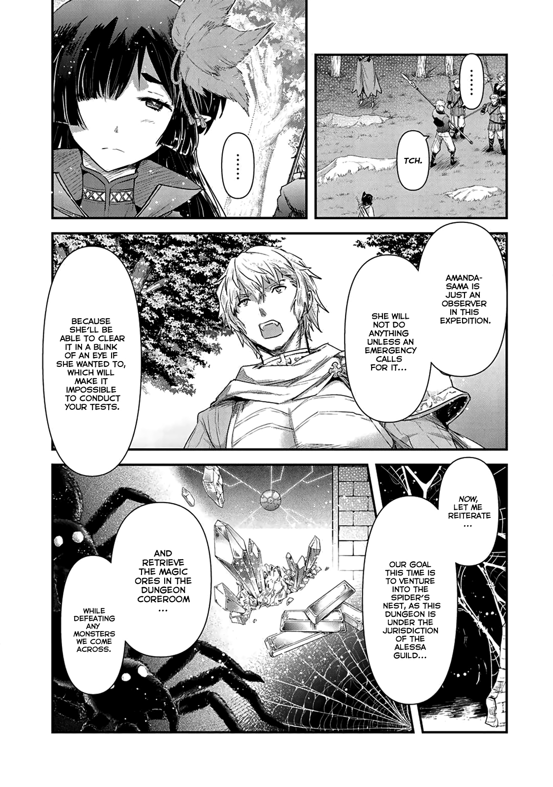 Tensei Shitara Ken deshita Chapter 17 page 17 - Chapter 17: Towards the Spider Nest Dungeon