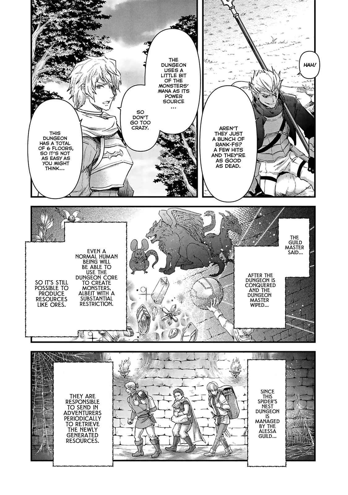 Tensei Shitara Ken deshita Chapter 17 page 18 - Chapter 17: Towards the Spider Nest Dungeon
