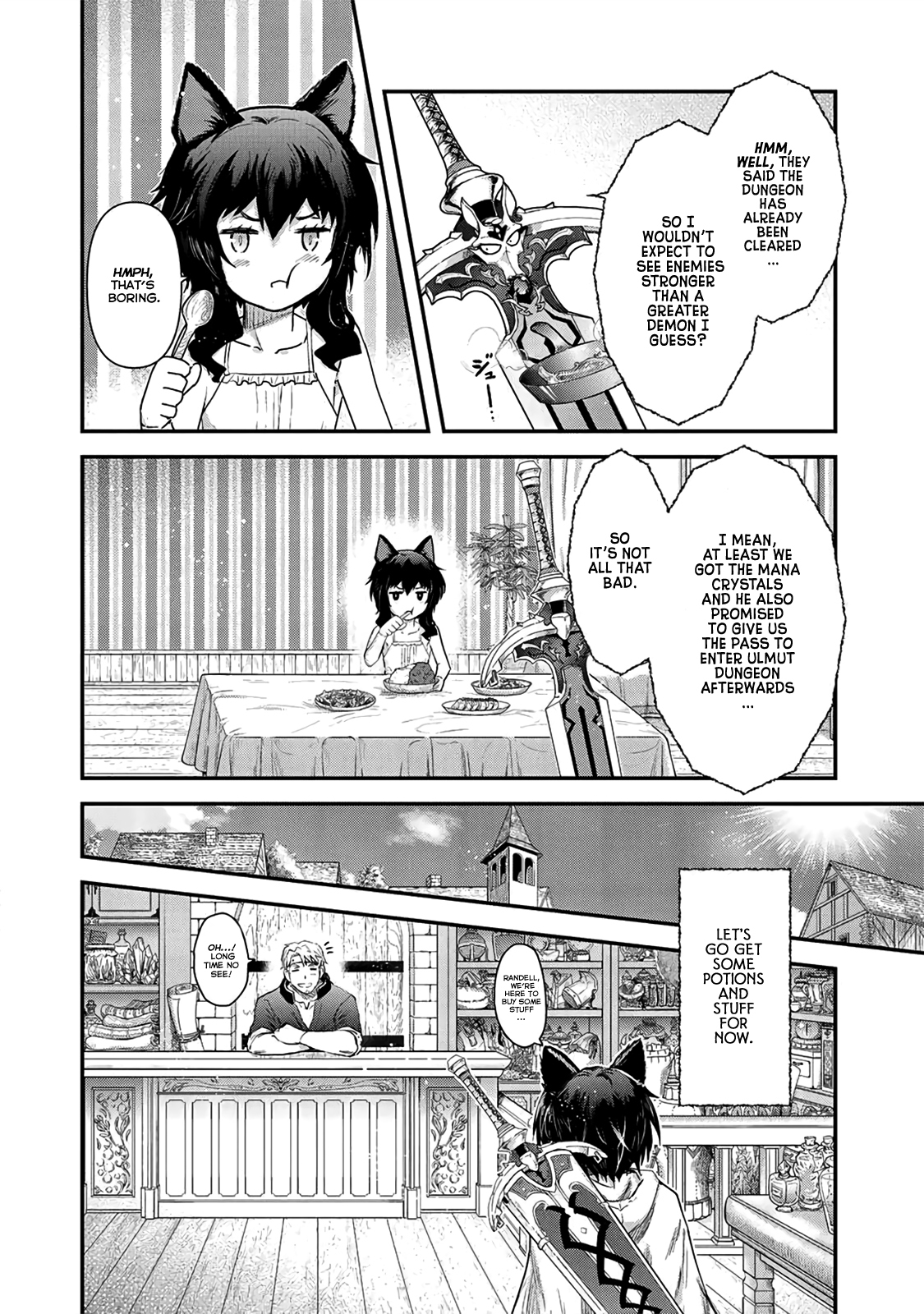 Tensei Shitara Ken deshita Chapter 17 page 6 - Chapter 17: Towards the Spider Nest Dungeon