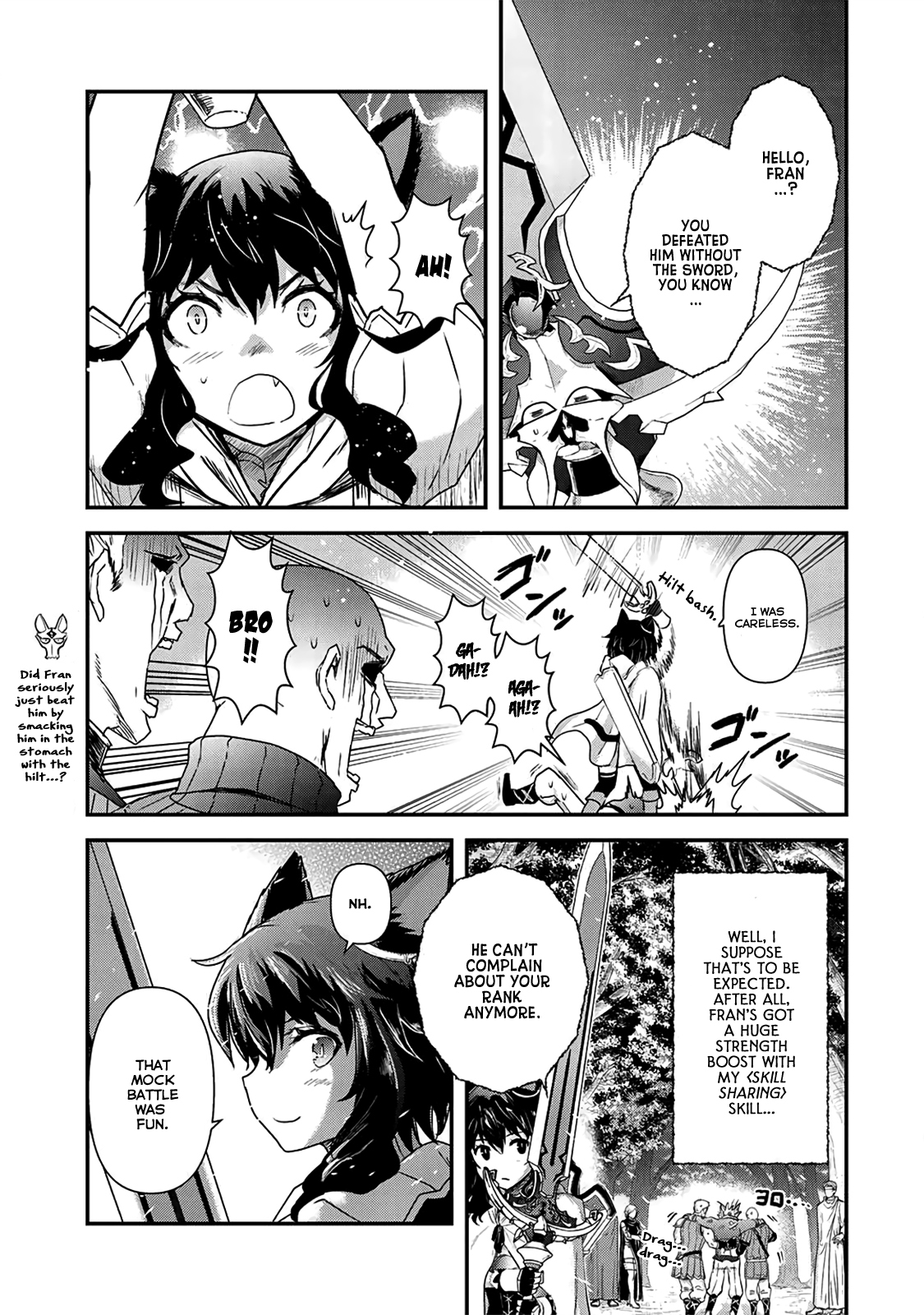 Tensei Shitara Ken deshita Chapter 18 page 12 - Chapter 18: Mock Battle
