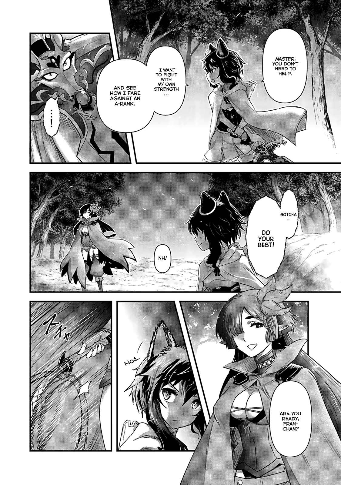 Tensei Shitara Ken deshita Chapter 18 page 17 - Chapter 18: Mock Battle